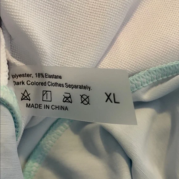 Tropical Two-Piece Bathing suit, XL - Picture 4 of 8